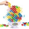 64 Pcs Stack Attack Game | Tetra Tower Stack Game | Balance Game for Kids & Adults | Team Tower Game for Kids 4-12 | Stacking Game | Balancing Game| Gifts for 4 5 6 7 8 9 10 11 12 Year Old