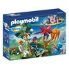 Playmobil Super 4 Lost Island with Alien and Raptor Building Kit