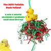 Bonka Bird Toys 3575 Christmas Twinkle Duck Yellow Small Bird Toy Cockatiel Parakeet