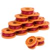 X Home 12-Pack WA0010 Weed Eater String Replacement for Worx Select Electric String Trimmers