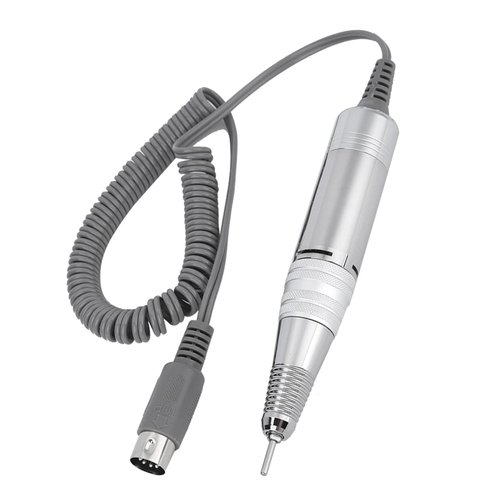 Nail File Electric Nail Cutter, 35000RPM Handpiece Replacement Handle Manicure Pedicure Nail Polish Cutter Handpiece for Professional Nail Polish Grinding Machine