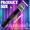 3 PCS Microphone Prop,Plastic Fake Microphone,Fun Stage Mics Toy for Kids,Halloween Christmas Karaoke,Costume Prop,Birthday Party