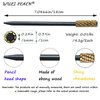 Qvunwlin 8 PCS Wooden Hair Sticks Chopsticks, Bun Hair Sticks Rhinestones Hair Chopsticks Vintage Hair Pin Diy Chinese Hair Accessory for Girl Women