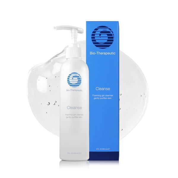 Bio-Therapeutic Cleanse - Gentle, foaming gel cleanser removes stubborn debris without stripping, making it ideal for all skin types.