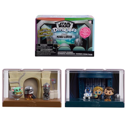 Just Play Star Wars™ Doorables Widescreen Moments - Star Wars: The Mandalorian™, Collectible Figures, Kids Toys for Ages 5 Up