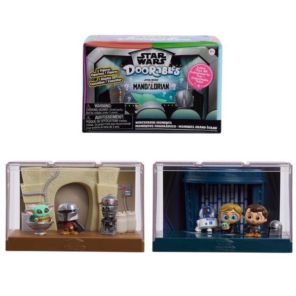 Just Play Star Wars™ Doorables Widescreen Moments - Star Wars: The Mandalorian™, Collectible Figures, Kids Toys for Ages 5 Up