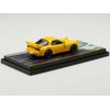 RX-7 (FD3S) RHD (Right Hand Drive) Yellow RedSuns with Keisuke Takahashi Driver Figure Initial D (1995-2013) Manga 1/64 Diecast Model Car by Hobby Japan HJ643007BDY