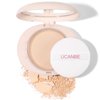 UCANBE 2-in-1 Pressed Face Powder & Foundation Makeup, Matte Oil Control Flawless Setting Powder, Korean Makeup,Waterproof Long Lasting Finishing Powder (Fair)