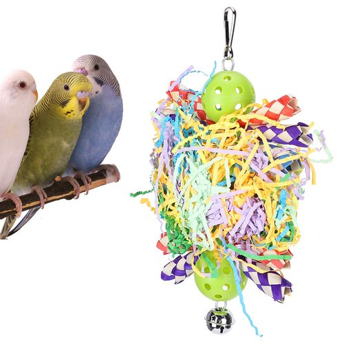 Zerodis Bird Chewing Toys,Bird Chewing Foraging Toy Parrot Toys for Parrots