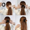 Aweoisa Black Birds Nest Hair Clip,3PCS Hair Accessories For Women,Bird Nest Magic Hair Clip,Hair Bun Accessories For Women,Hair Bun Clip