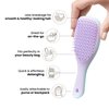 Tangle Teezer Ultimate Detangler Hairbrush, Eliminates Knots & Reduces Breakage, Mini Hair Brush for Travel, Small Hands & All Hair Types, Wisteria Leaf