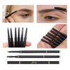Ferry Eyebrow Pencil,Ebony, Dark Brown, Chocolate Waterproof,Longwear Universal, Longwearing for Perfect Brows, Premium EyeBrow Pencil With Spoolie Brush,Universal Benefit Eyebrow Pencil (Chocolate)
