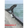 Brocraft Alumacraft Boats AlumaTrac mounting System Fish Rod Holder (Generation 3)