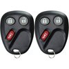 KeylessOption Keyless Entry Remote Control Car Key Fob Replacement for LHJ011 (Pack of 2)