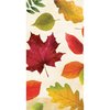 Creative Converting Leaves Dinner Napkins, 8" x 4", Multi-color