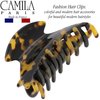 Camila Paris CP2465 French Hair Clip for Women Thick Hair for Long Curly Wavy Hair, Handmade Tokyo, Girls Hair Claw Clips, Durable Styling Big Claw Clip for Thick Hair, Strong Hold Grip Made in France