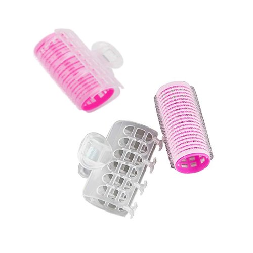 Self Grip Hair Curlers, Hair Rollers - 6 pcs for Women & Girls