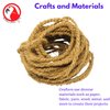 Bonka Bird Toys 3855 Natural Coconut Fiber 30' Rope, Parrot Bird Toy DIY Projects Craft, Amazon, Macaw, African Grey, and Similar