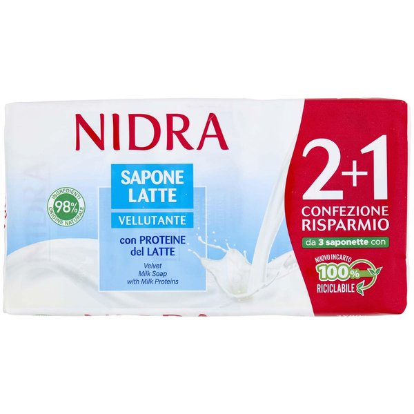 Palmolive Nidra Milk Bar Soap 3pz x 90g