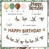 Fangleland Mallard Duck Birthday Party Decorations for Boy, Duck Theme Birthday Party Supplies with Happy Birthday Banner, Duck Cake Topper, 24Pcs Cupcake Toppers, Balloons