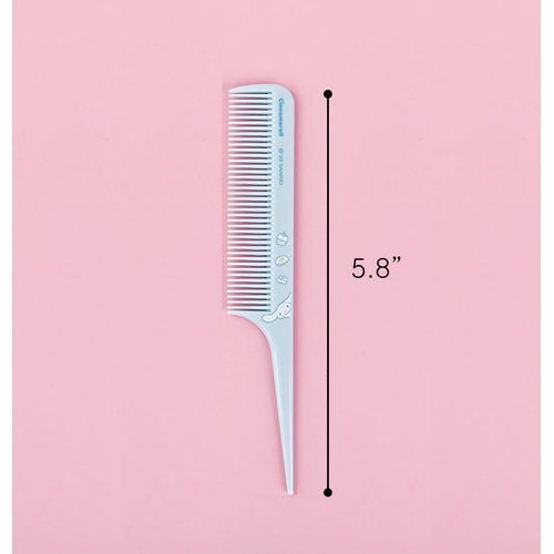 Generic Rat Tail Comb Cute Hair Comb Set for Kids Girl Toddler Baby Hair Comb Brush Portable Pink Comb (Purple)