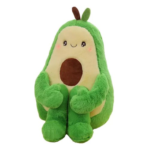 KOILLIEUS Adorable Fruit Plush Toys, Cute and Soft Stuffed Fruits for Kids, Perfect for Playtime and Decor, Fruit Plush Toys for Kids 3+ (Avocado Plush Toys 2)