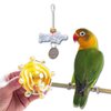 ZBJBinCH Bird Toys for Parakeets, Windmill Roller Parrot Toy, Parakeet Toys Wheel, Cockatiel Toy for Bird Cage, Bird Enrichment Toys, Chewing Exercise for Budgies Conure African Grey (2pcs)