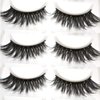 Healthlif Lashes Eyelashes 3D Lashes Wispy False Eyelashes Natural Eyelashes Mink Lashes Healthlif Lashes Cat eye lash (8035), Black