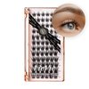 VieVie Lash Clusters 72pcs DIY Eyelash Extension Lashes, 9-16mm Mix Individual Eyelashes, Natural Look DIY Lash Extension (Cluster 04)