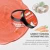 Organic Carrot Tanning Gel Tanning Accelerator for Natural Sunless Skin Tone - Rich in Antioxidants & Moisturizing - Perfect for a Healthy Glow