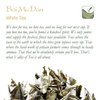 White Peony White Tea - Bai Mu Dan Chinese - Pai Mu Tan Tea From China - Baimudan or Paimutan - White Peony Tea White Peonies Pai Mu Dan Bai Mudan Bai Mu Dan Tea