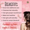 Natural Hair Shampoo for Hair 8 oz, AMLA REETHA SHIKAKAI POWDER (Phyllanthus emblica, Sapindus mukorossi, Acacia concinna),Product of Havintha, 227g