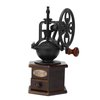 Manual Coffee Grinder, IMAVO Wooden Coffee Bean Grinder Manual Coffee Grinder Roller, Antique Coffee Mill with Cast Iron Hand Crank for Making Mesh Coffee, Decoration, Best Gift