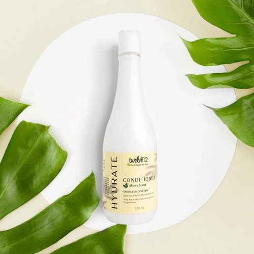 Twelve12 Conditioner Mint Scent, Plant Based, Cruelty-Free, Hydrating Conditioner