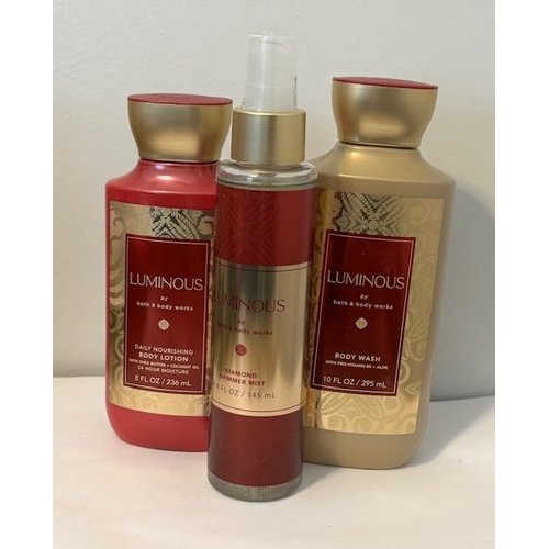 Body Care - BBWs 3-piece Luminous set Body Lotion, Shimmer Mist & Body Wash