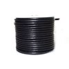Cords Craft | 3mm Round Genuine Leather String Cord for Jewelry Making Necklaces Bracelets Braiding Wraps Crafts and Hobby Projects (Black, 21.87 Yards)