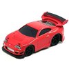 1995-1997 Supra (MK4) Red 1/64 Diecast Model Car by Muscle Machines 15573RD