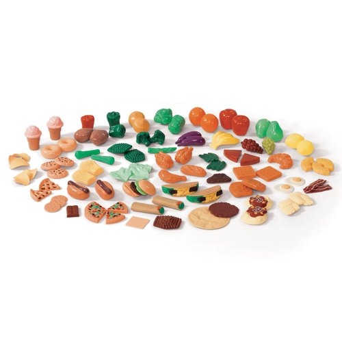 Step2 101 Piece Play Food Assortment Orange