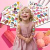 117 PCS Funny Ice Cream Popsicle Temporary Tattoos Summer Cone Party Decorations Favors Supplies Sweet Theme Birthday Cute Stickers Christmas Gifts Baby Shower Boys Girls Class School Prizes Carnival