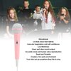 Zyyini Kids Wired Microphone, Wired Dynamic Microphone 3.5mm Jack Lightweight No Battery for Kids Singing Mechine Home Wired Microphone,Christams Kids Boys and Girls()