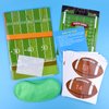 FEPITO Pin The Football on The Goalpost, Pin The Football Game for Kids, Birthday Party Game with 24 Pcs Football Stickers for Football Party Decorations, Kids Birthday Party Decorations