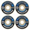 Spitfire Formula 4 Conical Full White / Blue Skateboard Wheels - 53mm 99a (Set of 4)