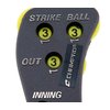 Champro A042P Umpire Indicator with 4 Optic Yellow Dials (Black)