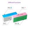 Nail Buffer Block 10 PCS, 4 Way Shine Polisher Nail Buffing File Manicure File Sanding Files for Nail Care, DIY&Salon Use