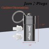 JamPlugs High Fidelity Ear Plugs for Concerts - Comfortable & Reusable (1 Pair)