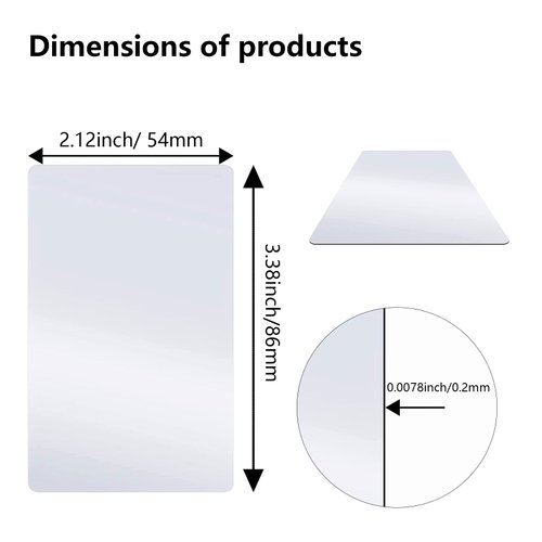 100 Pieces Sublimation Metal Business Cards Which Can Be Sublimated Both Sides,3.38 x 2.12 x 0.0078 Inch Blank Sublimation Metal Name Card for Color UV Print (Sublimation Metal Business Cards)