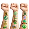 87PCS Little Girl Cub Scout Cookies Temporary Tattoos Stickers Theme Birthday Party Decorations Supplies Favors Decor Cute Junior Brownie Scouts Tattoo Gifts For Kids Adults Boys Girls Prizes Carnival