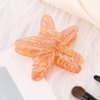 Hapdoo Starfish Hair Clips, Cute Animal Hair Claw Clip for Women Girls, Acetate Marine Hair Accessories Gift