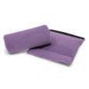 Universal Walker Hand Grip Covers - Luxurious Soft Fleece with Sculpted Memory Foam Cores (Playful Purple)