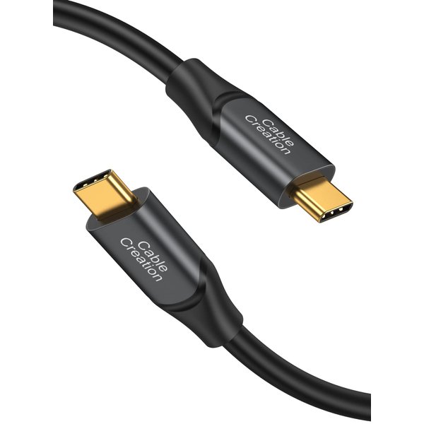 CableCreation USB C to C Cable 3FT, 10Gbps Data Transfer, 4K@60Hz Video, 100W USB C Charging Cable for Android Auto USB C External SSD MacBook iPad, Galaxy S24/S23+, iPhone 16 15 Pro Max, Pixel 9/8/7+